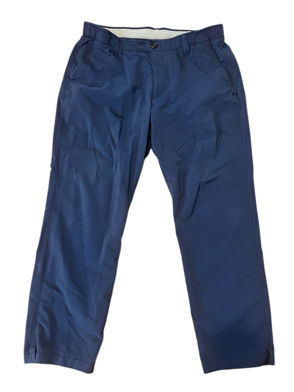 Under Armour Chino Pants Mens 38/30 Blue Performance Straight Leg